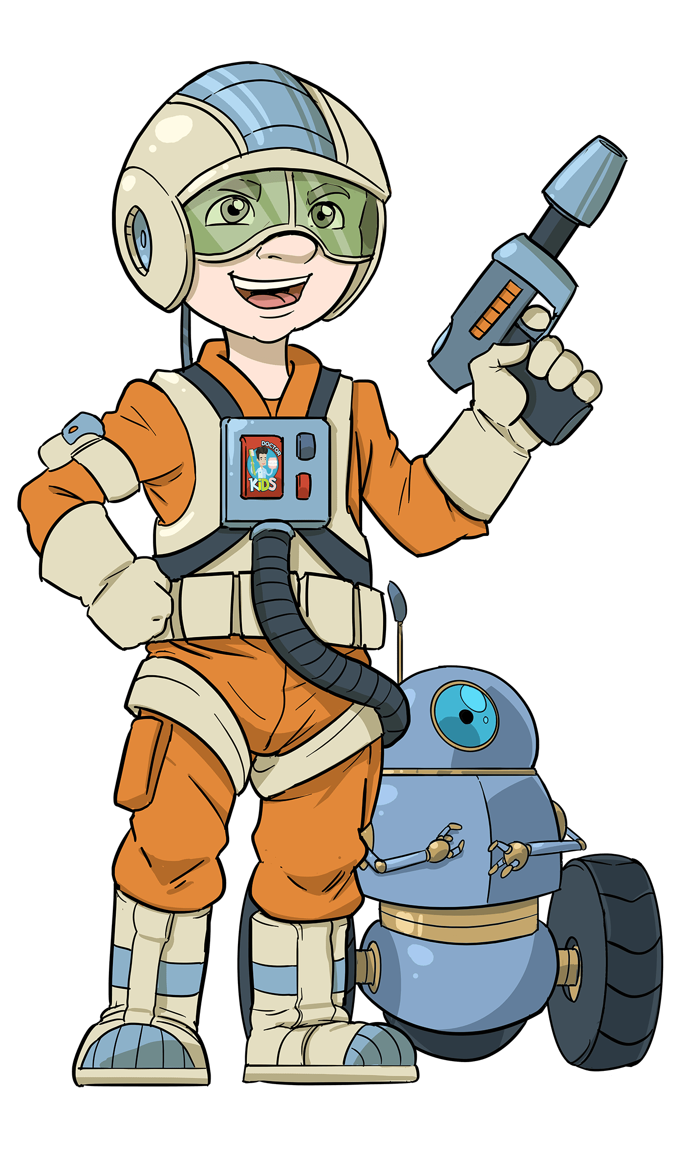 astronauta robot